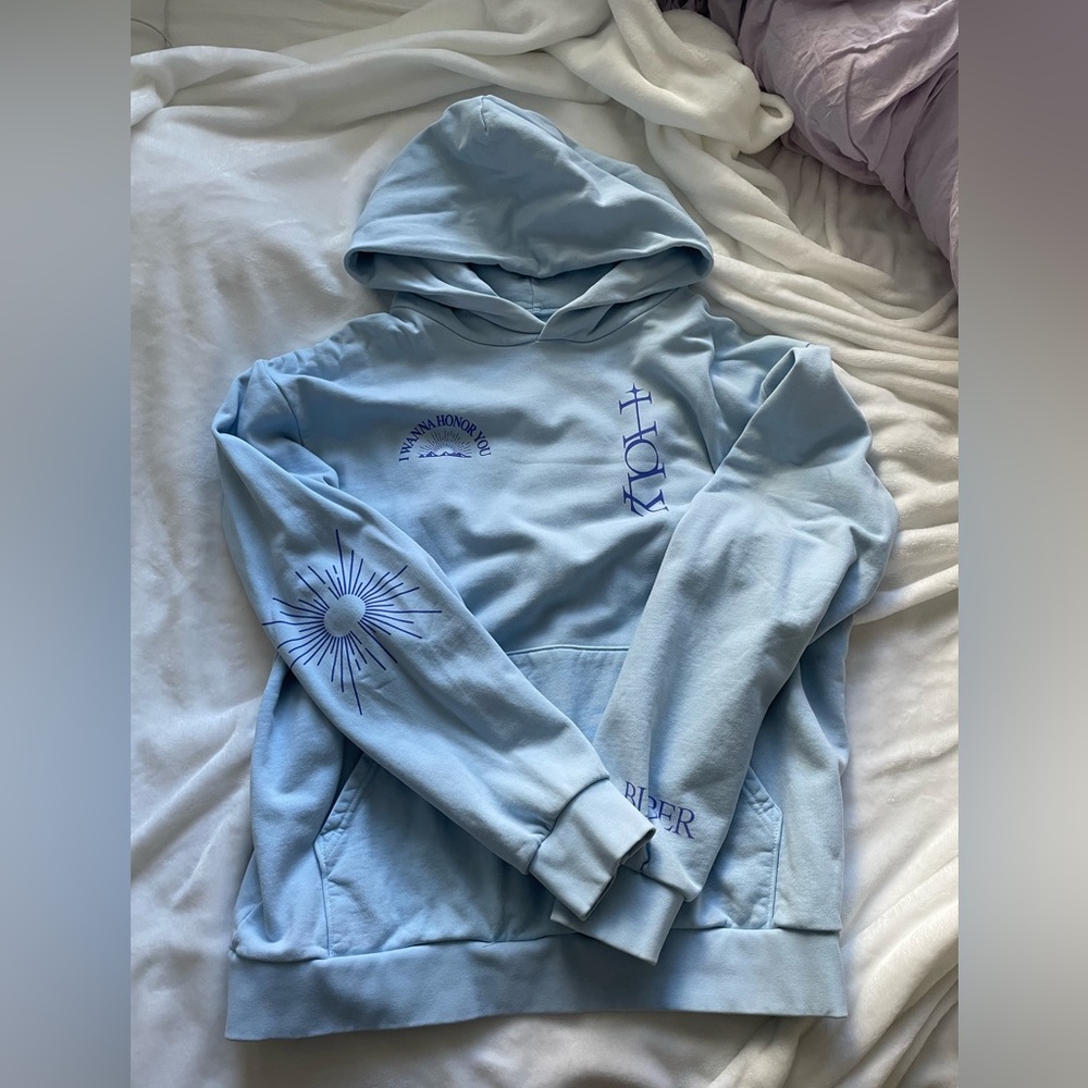 Justin Bieber Holy Lyrics Hoodie